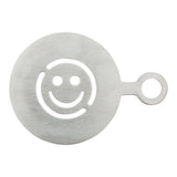 Stencil, Coffee Decorating, Smiley Face, Stainless Steel,1 - 1 EACH