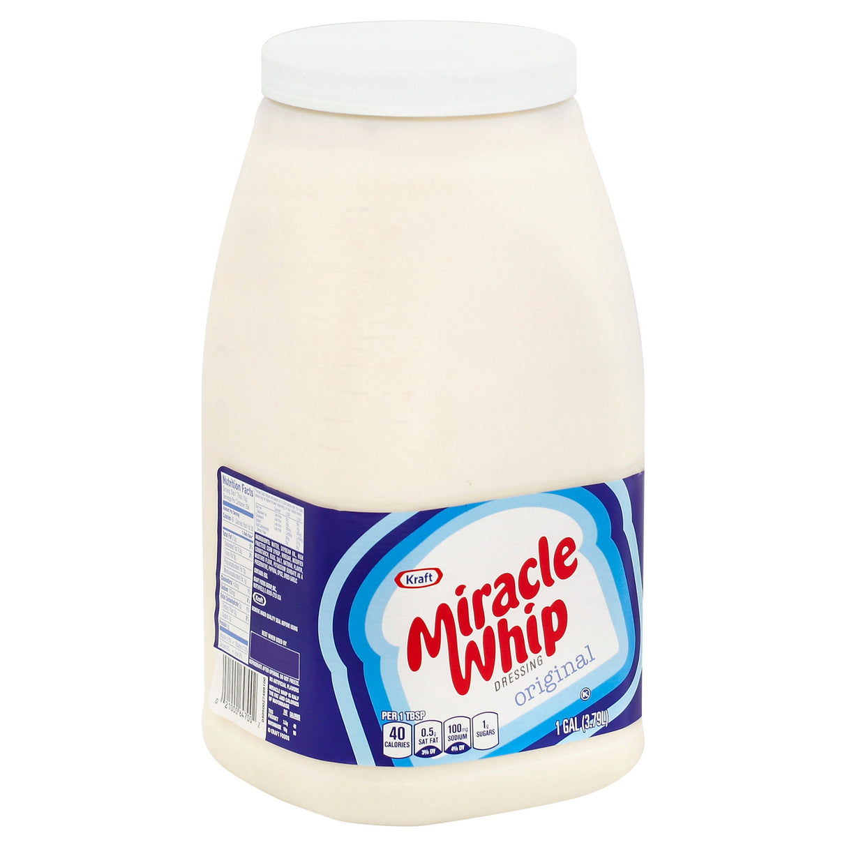 Dressing, Miracle Whip, Spoonable, Shelf-Stable,4 - 1 GALLON