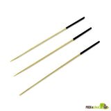 Picks, 3.5 Inch, Bamboo, Natural, with Black End, 3.5 Linear Inch,20 - 100 COUNT