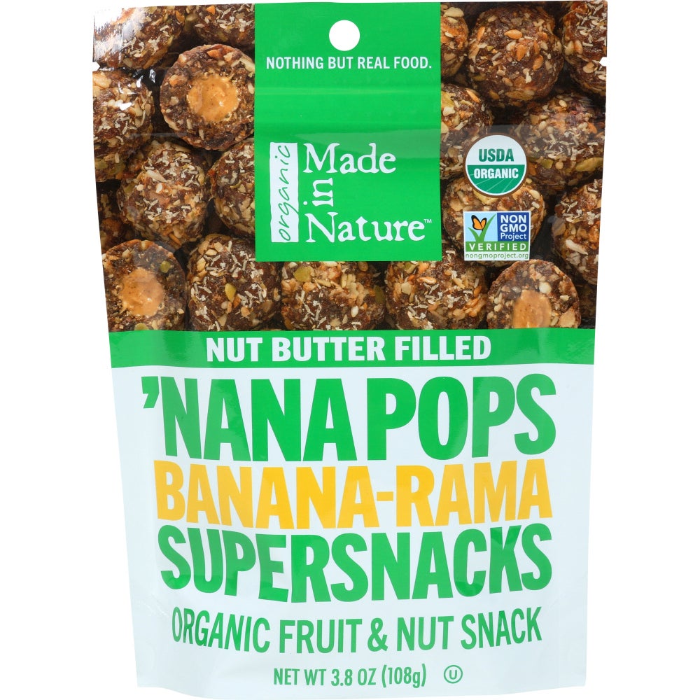 Energy Bites, Fruit & Nut, Figgy Pops, Banana-Rama,6 - 4.2 OUNCE