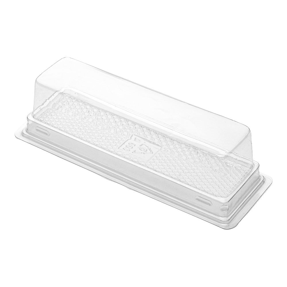 Boxes, Pastry, 9 Ounce, Plastic, Clear, Rectangle, With Lid,100 - 1 EACH