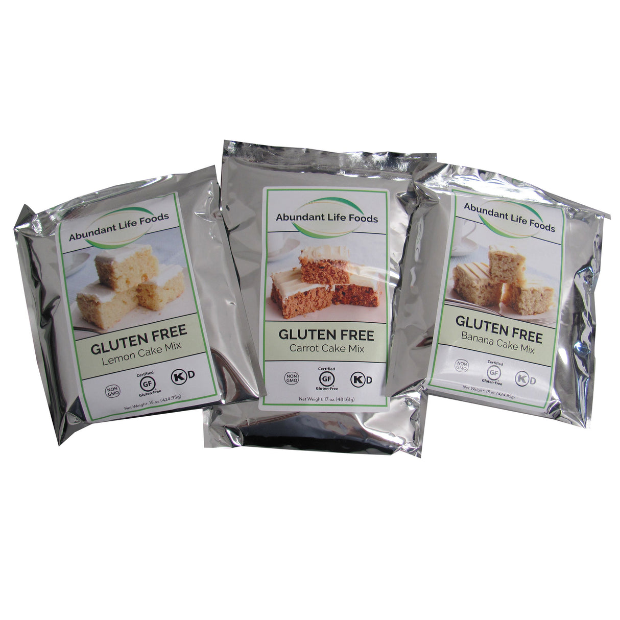 Mix, Cake, Assorted, Banana/Lemon/Carrot,6 - 18 OUNCE