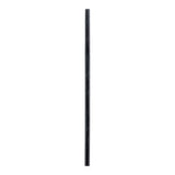 Straws, 7.75 Inch, Paper, Matte Black, Biodegradable, Sustainable,1 - 1000 COUNT