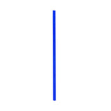 Straws, 7.75 Inch, Paper, Metallic Cobalt, Biodegradable, Sustainable,1 - 100 COUNT