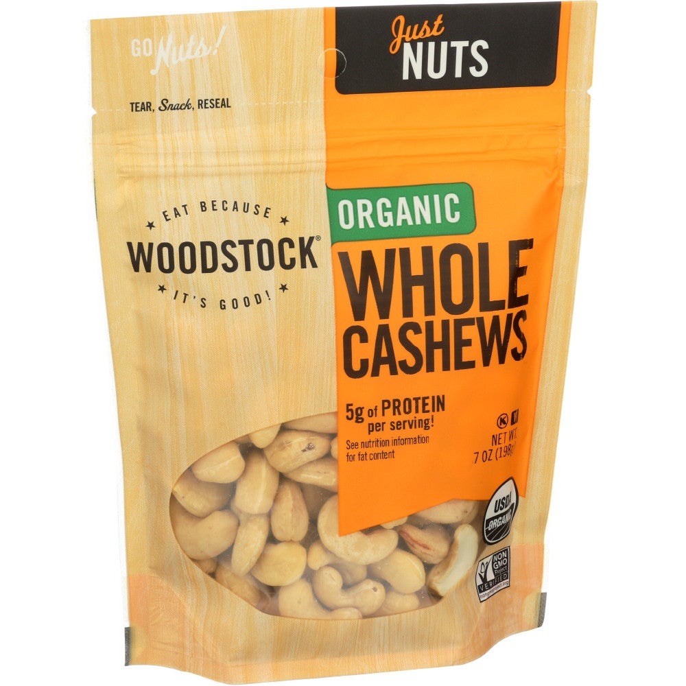 Cashews, Raw, Whole,8 - 7 OUNCE