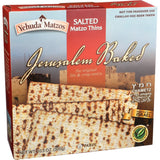 Crackers, Matzo, Jerusalem Baked, Salted, Thins,12 - 10.5 OUNCE