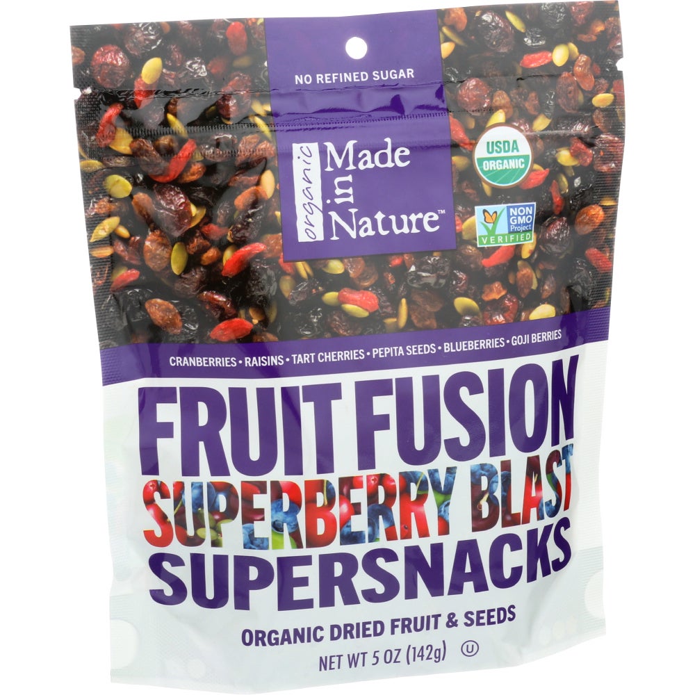 Snack Blend, Fruit & Seed, Superberry Blast, Cranberry/Raisin/Cherry/Pepita/Bluebe, Dried,6 - 5 OUNCE