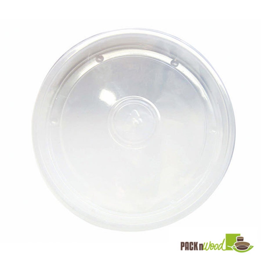 Lids, Flat, Plastic, Clear, for Soup Cups,10 - 50 COUNT