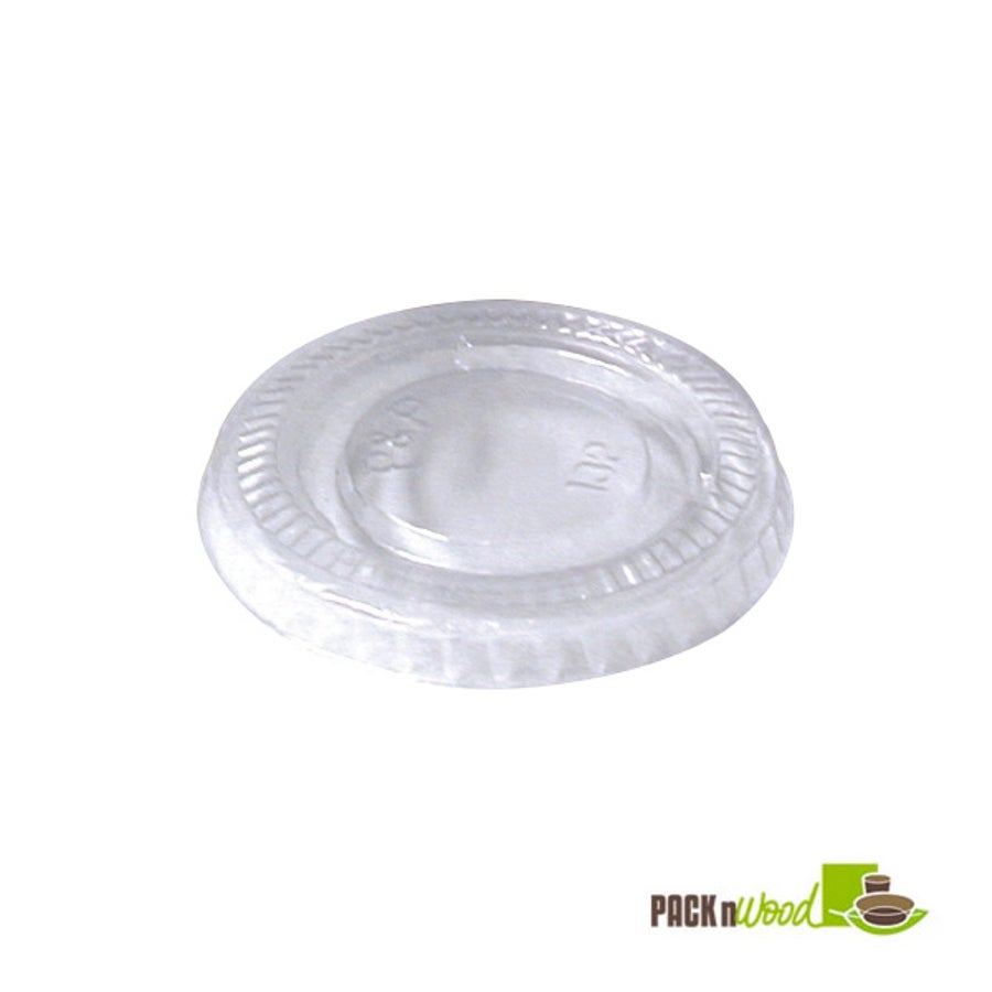 Lids, Flat, Plastic, Clear,10 - 100 COUNT
