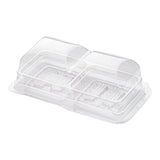 Boxes, Pastry, 5 Ounce, Plastic, Clear, With Lid,1 - 100 COUNT