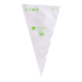 Bags, Pastry, 12 x 6 Inch, Clear, Plastic, Biodegradeable,1 - 100 COUNT