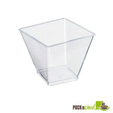Cups, Cold, 3.3 Ounce, Clear Square, 3.3 Ounce,3 - 200 COUNT