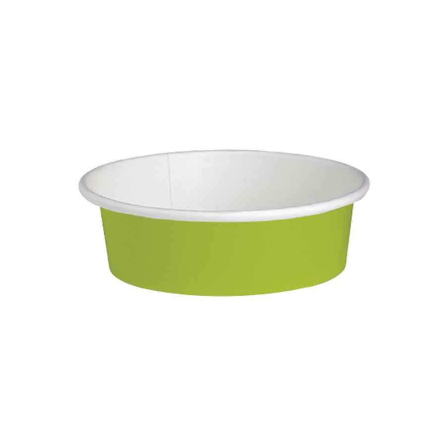 Containers, To-Go, 20 Ounce, Paper, Green, Round,8 - 45 COUNT
