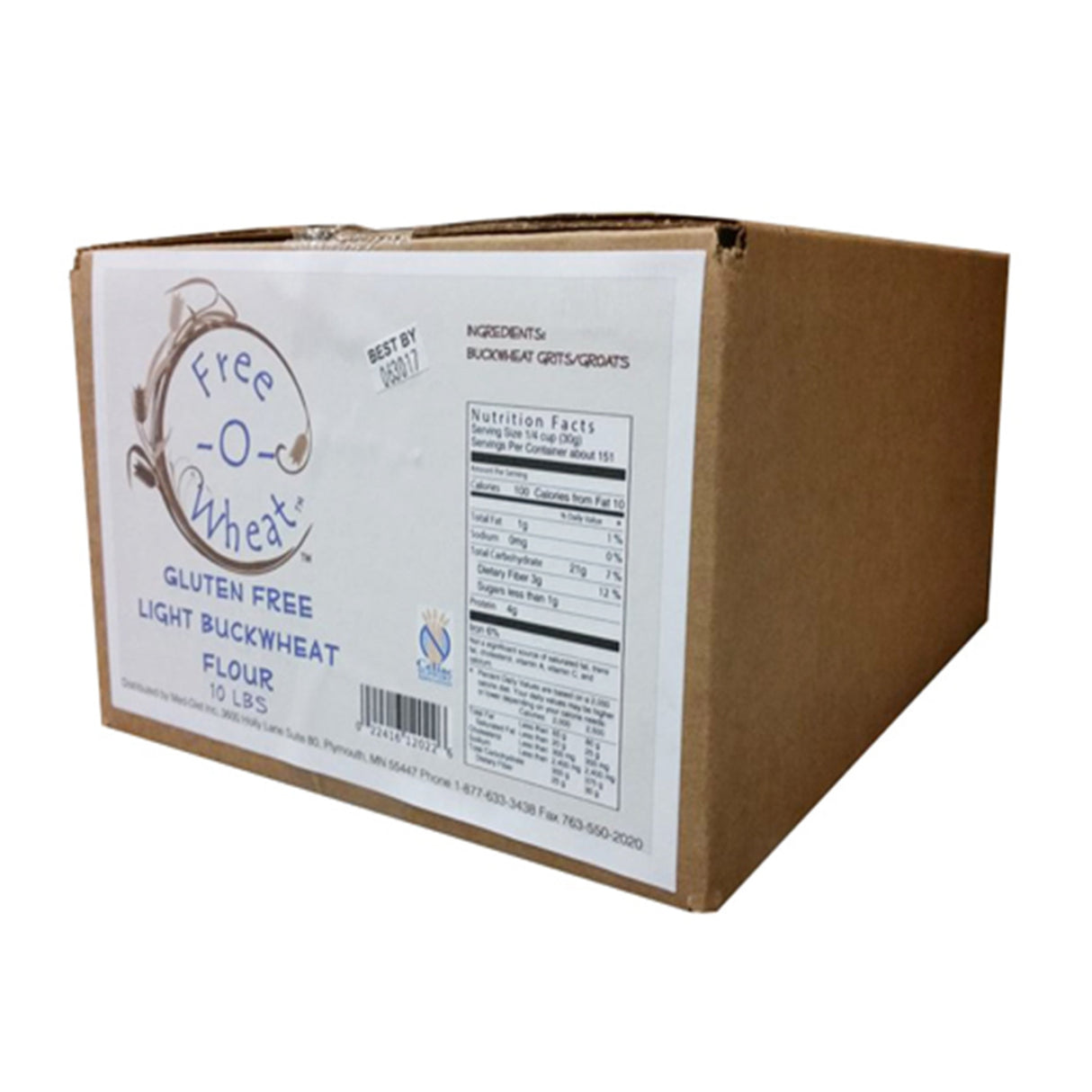 Flour, Buckwheat, Bulk,1 - 10 POUND