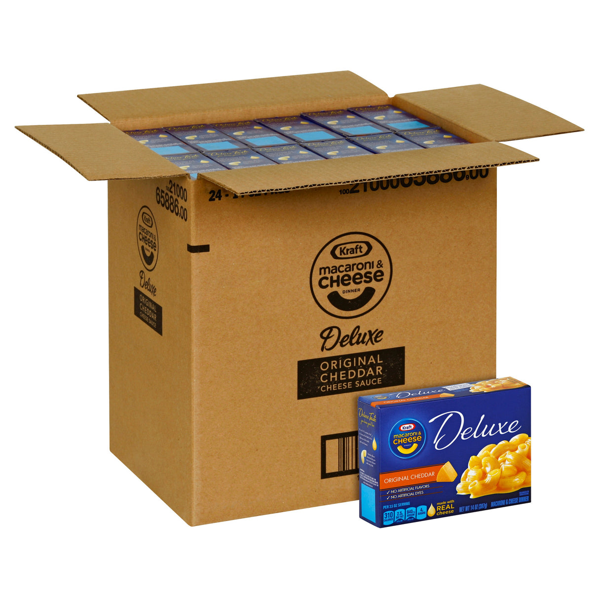 Entree, Macaroni & Cheese, Deluxe,24 - 14 OUNCE
