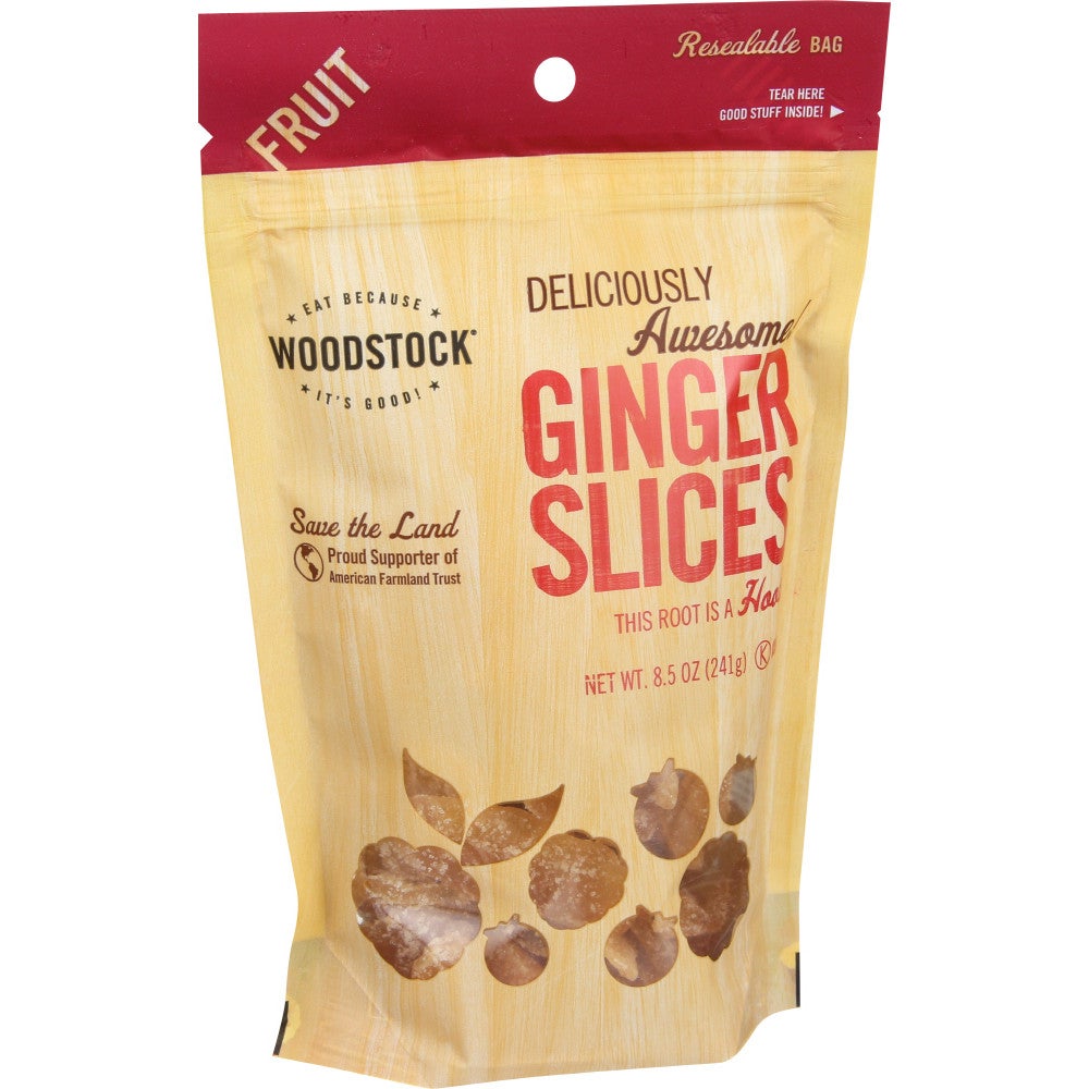 Ginger, Unsulphured, Sliced,8 - 8.5 OUNCE