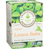 Tea, Lemon Balm, Individually Wrapped with String,6 - 16 COUNT