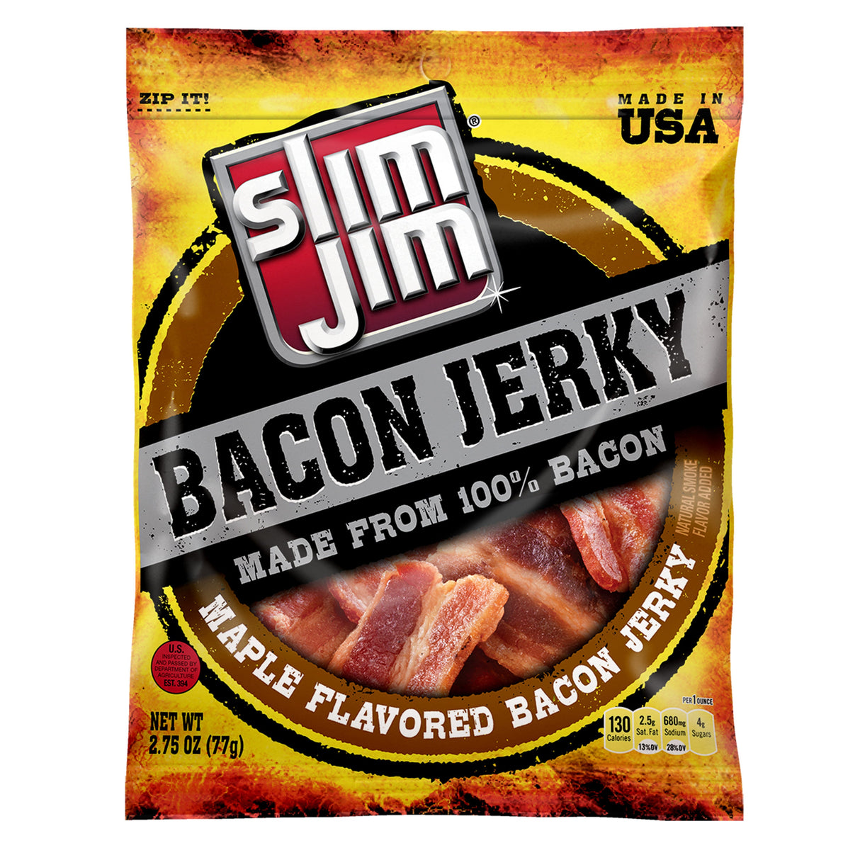 Beef Sticks, Maple Bacon,8 - 2.75 OUNCE
