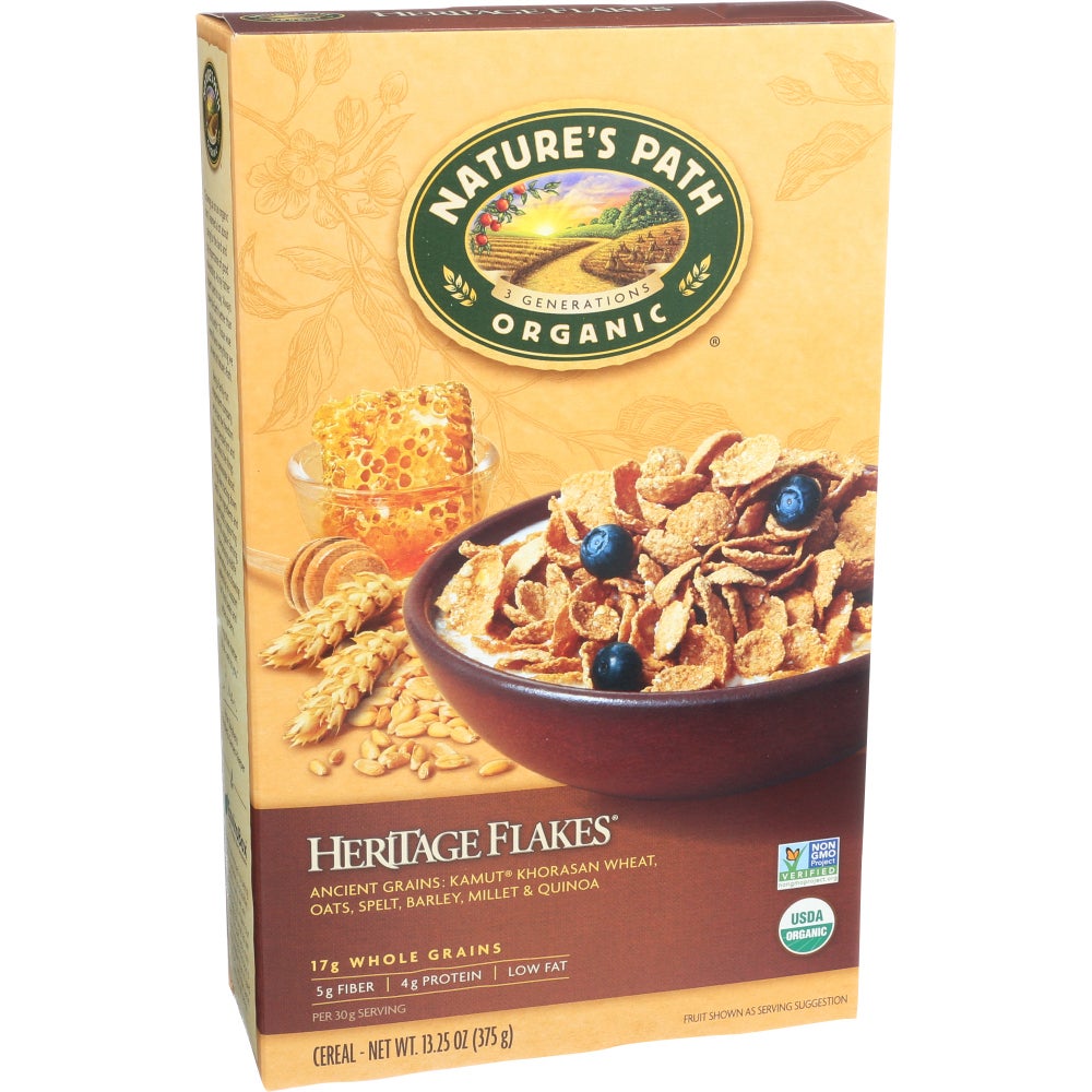 Cereal, Ancient Grains, with Kamut/Khorasan Wheat/Oats/Spelt/Barley/Millet/Quinoa Heritage Flakes, Bulk,12 - 13.25 OUNCE