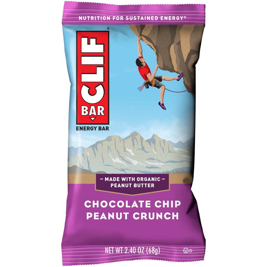 Bars, Chocolate Chip Peanut Crunch, 2.4 Ounce,16 - 12 COUNT