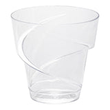 Cups, Flourish, 5 Ounce, Plastic, Clear,1 - 100 COUNT