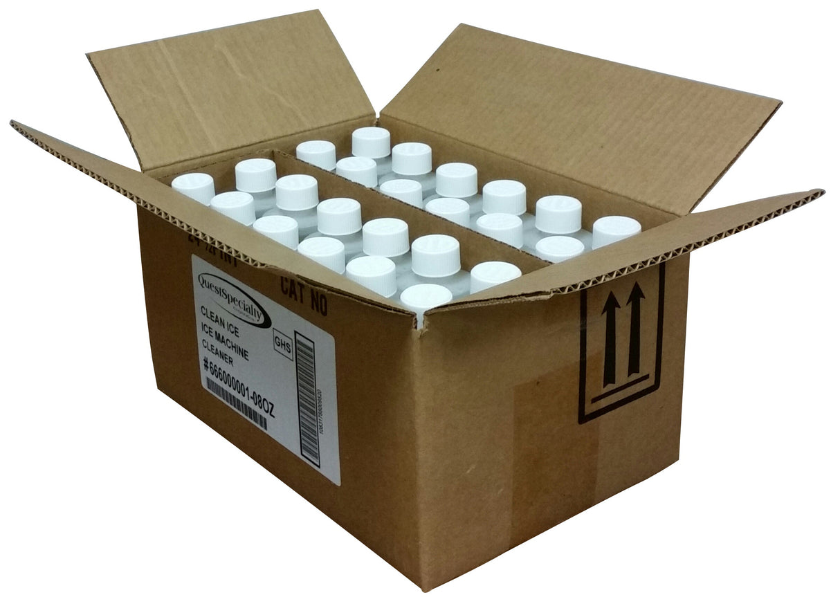 Ice Machine Cleaner, Liquid, Non-Fuming & Non-Foaming,24 - 8 FLUID