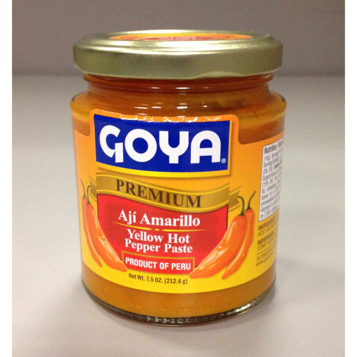Paste, Aji Amarillo, Yellow Hot Pepper,12 - 7.5 OUNCE