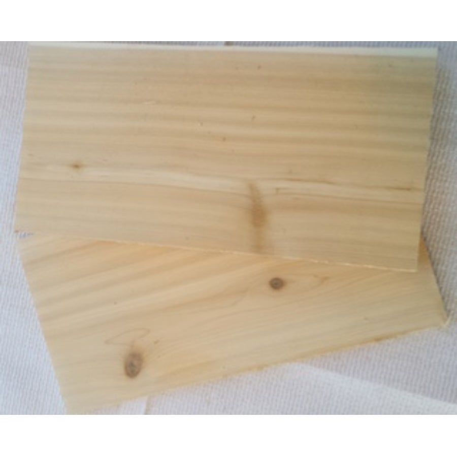 Grilling Planks, White Cedar, 6 x 12, Rectangle,1 - 100 COUNT