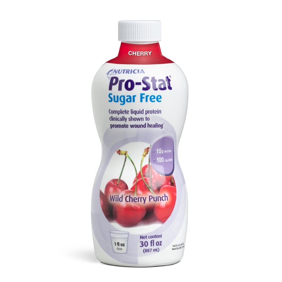Supplement, Protein Drink, Sugar-Free, Wild Cherry Punch, Single-Serve, Shelf-Stable,6 - 30 OUNCE