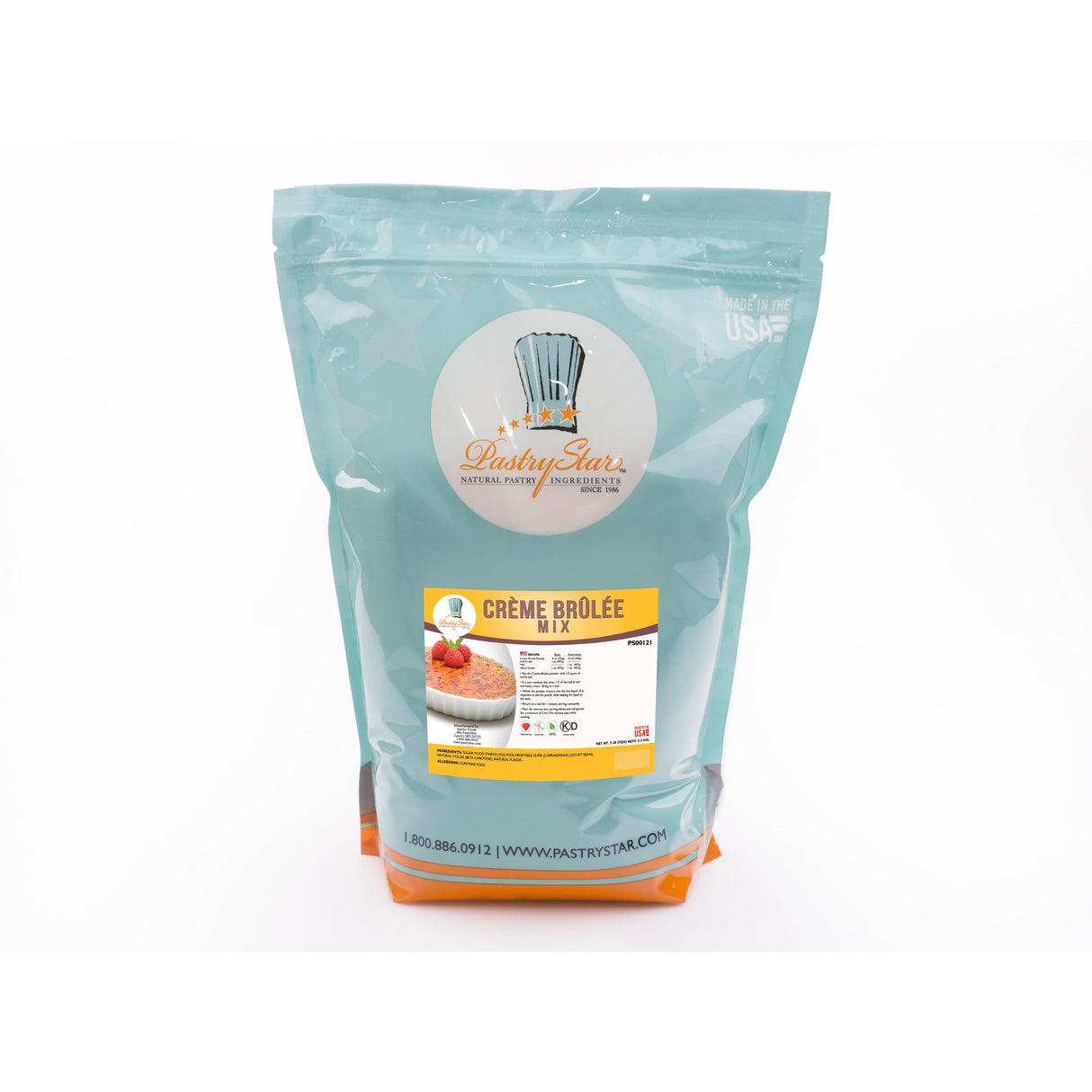 Mix, Creme Brulee, Bulk,2 - 5 POUND