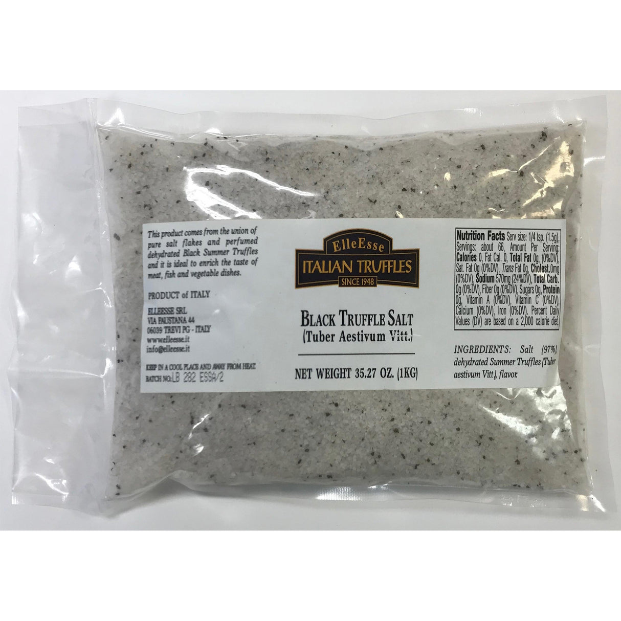 Salt, Black Truffle,1 - 1 KILOGRAM
