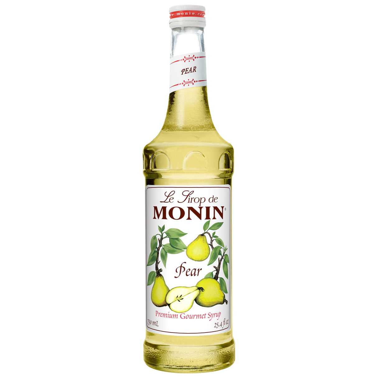 Beverage Syrup, Pear, Glass,12 - 750 ML