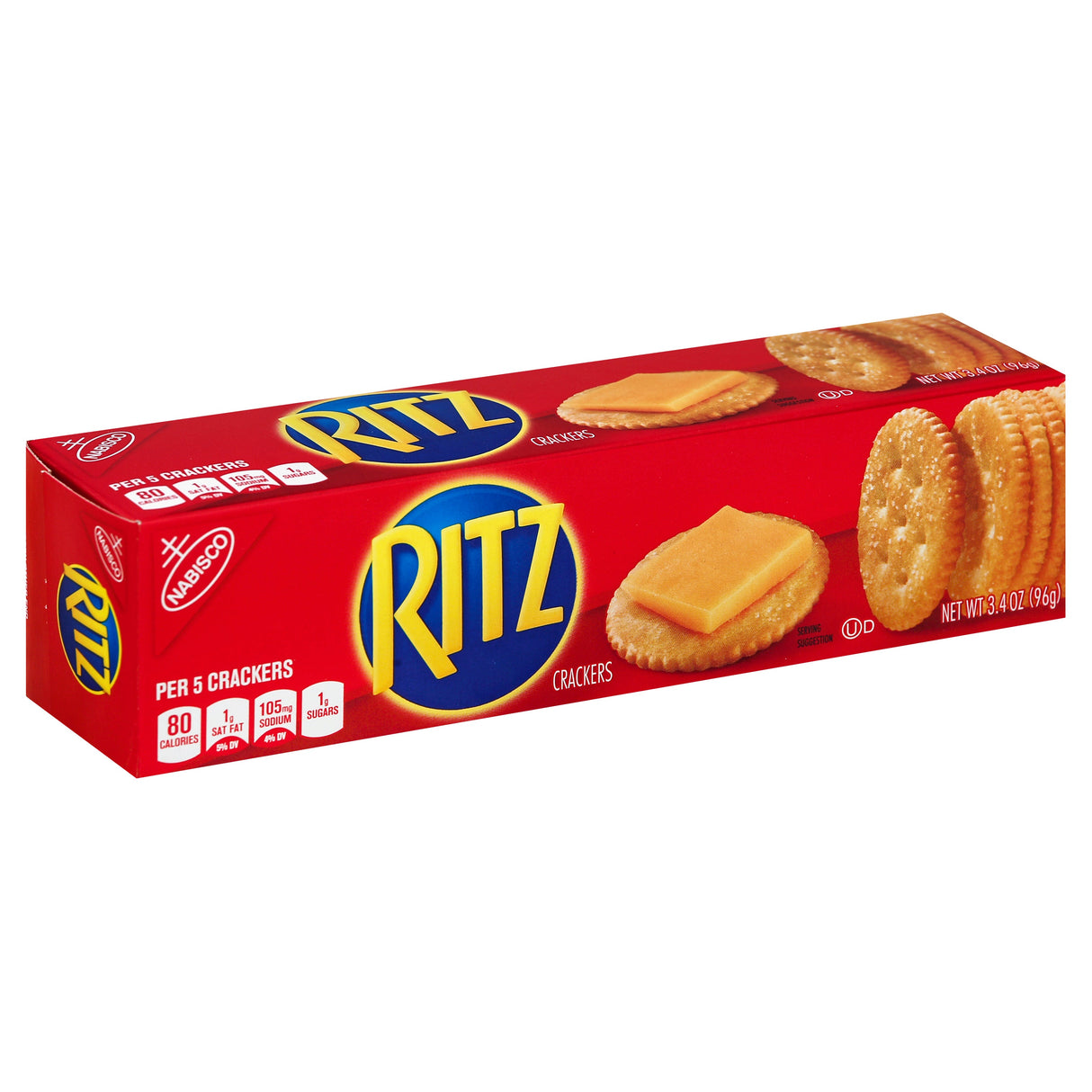 Crackers, Salted, Shelf-Stable,12 - 96 Gram Avg
