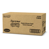Oatmeal, Instant, Apple & Cinnamon Sugar, Single-Serve Packet,200 - 1.23 OUNCE