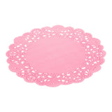 Doilies, Lace, 6 Inch, Paper, Pink,1 - 100 COUNT