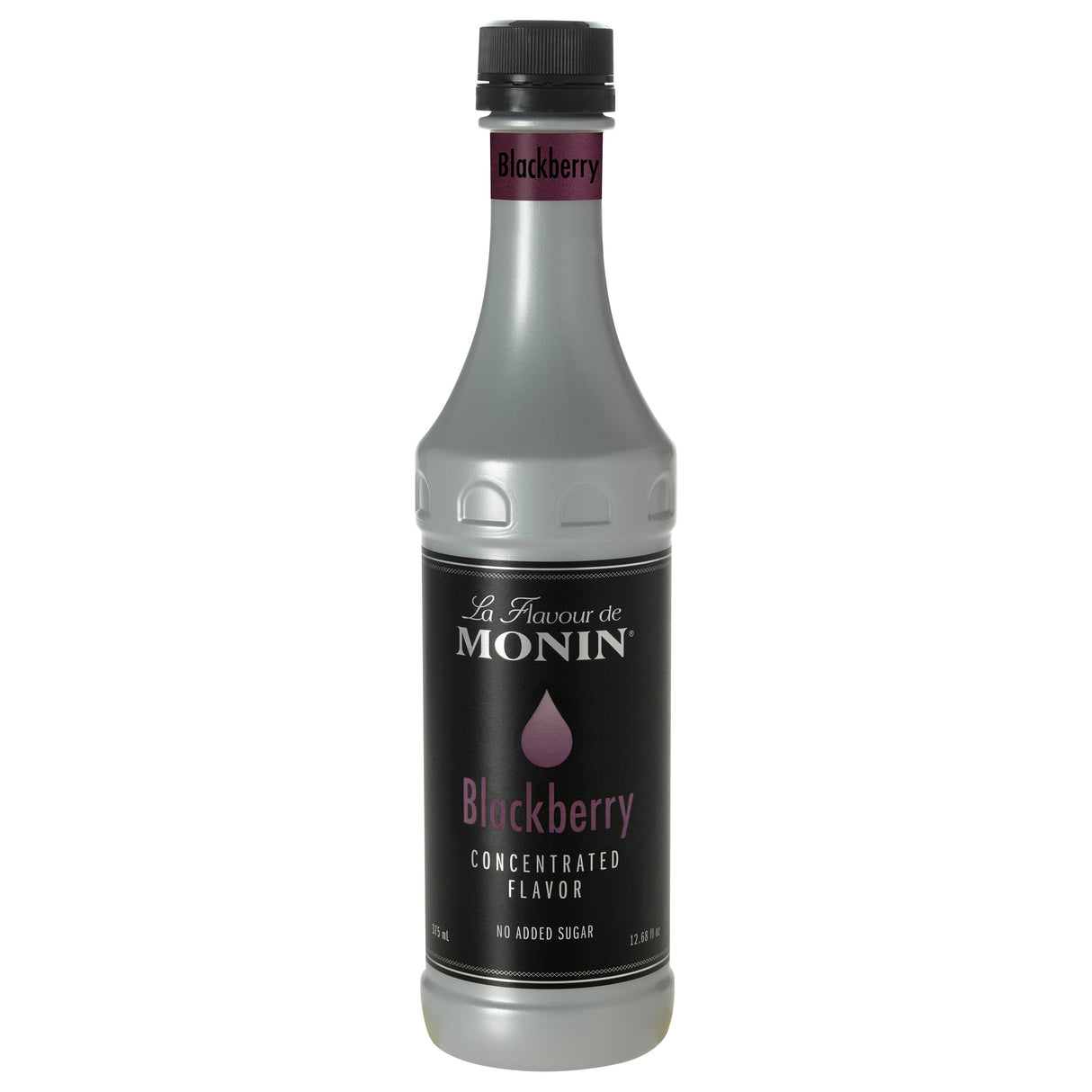 Beverage Syrup, Blackberry Concentrate, Plastic,4 - 375 ML