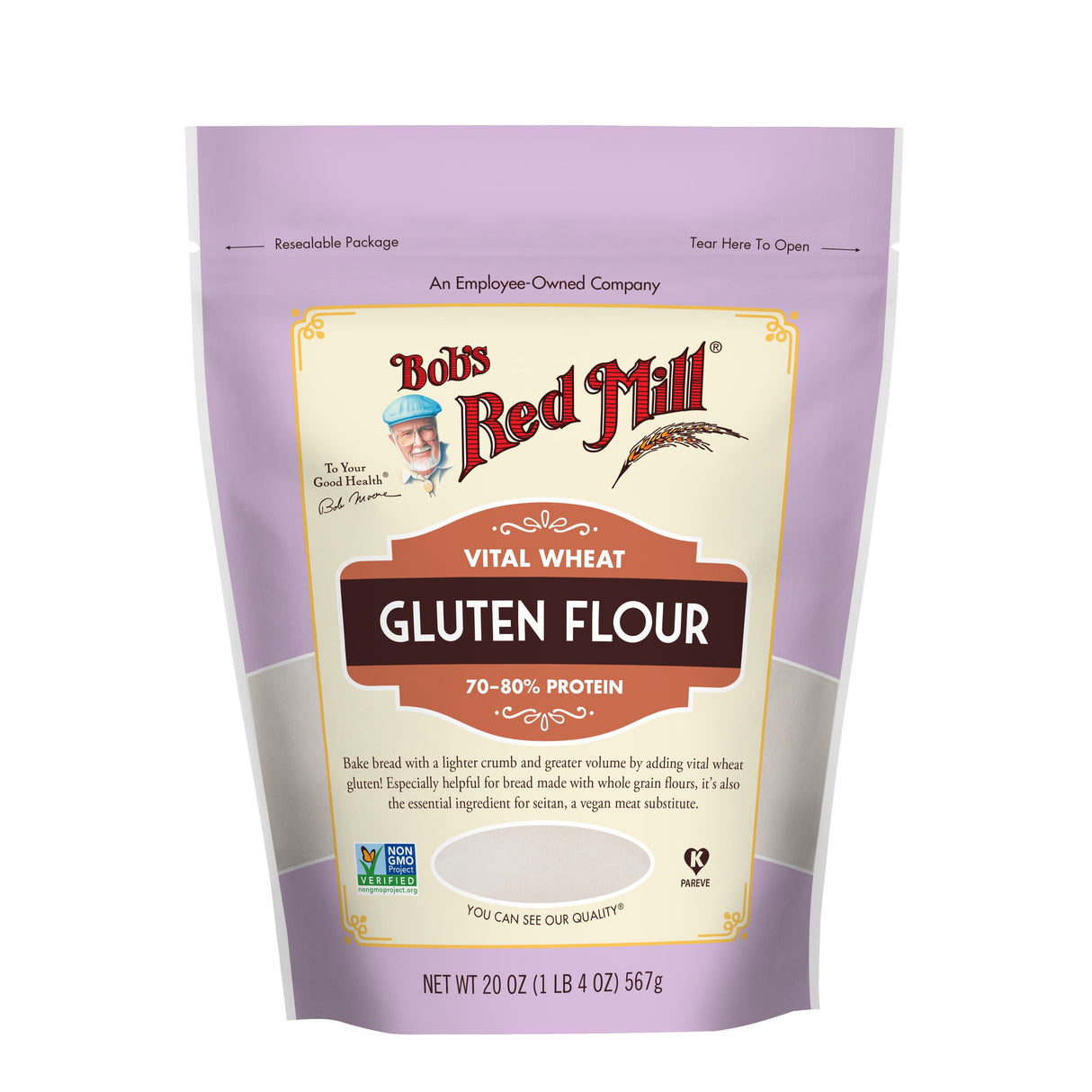 Gluten, Vital Wheat,4 - 20 OUNCE