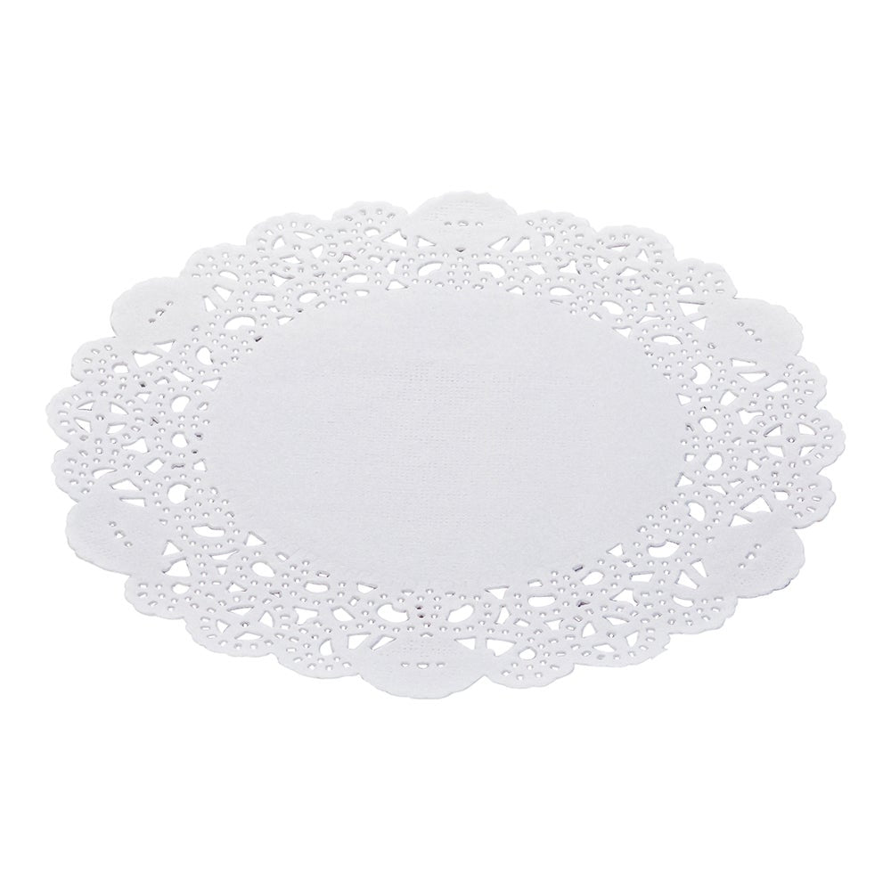Doilies, Lace, 6 Inch, Paper, White,1 - 100 COUNT