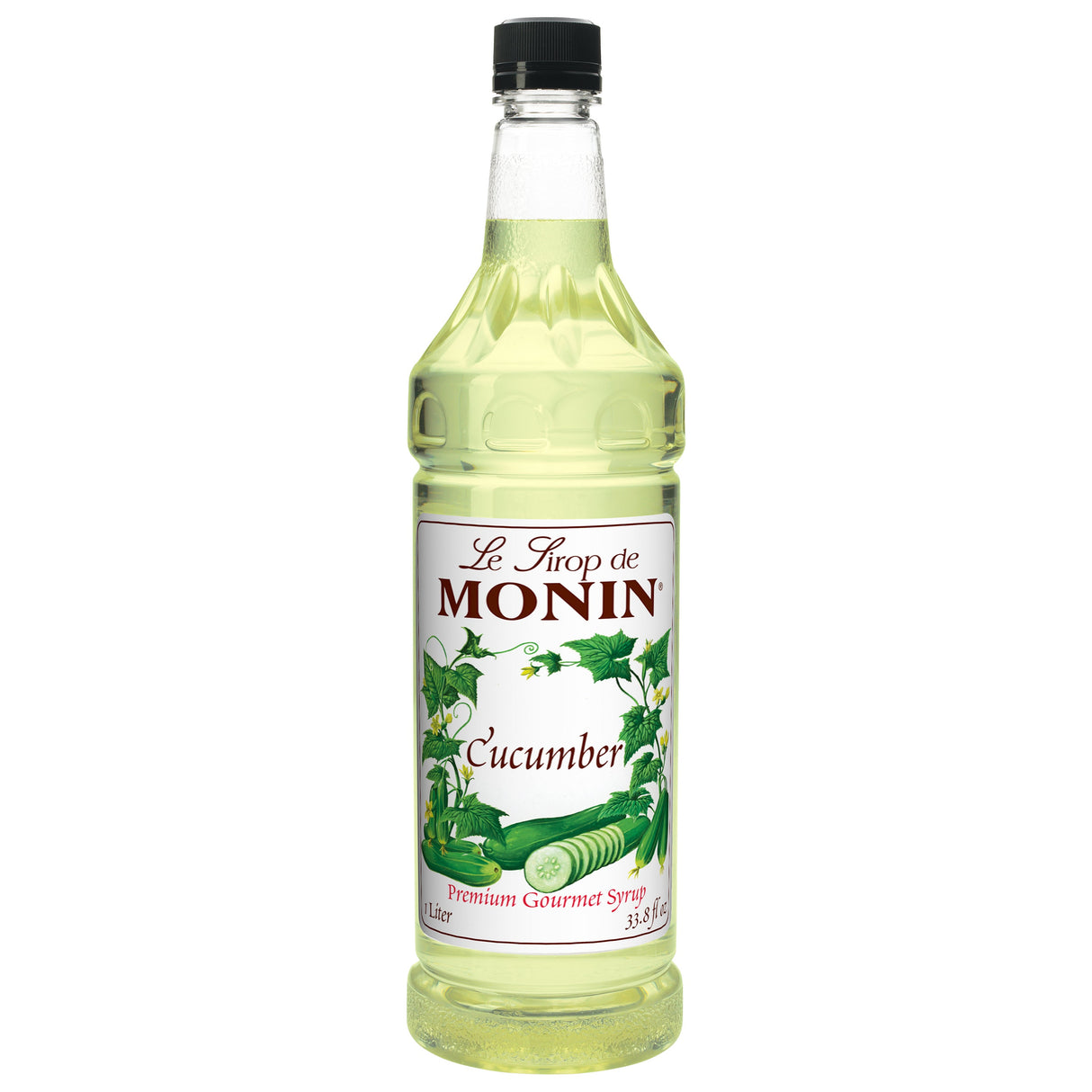 Beverage Syrup, Cucumber, Plastic,4 - 1 LITER