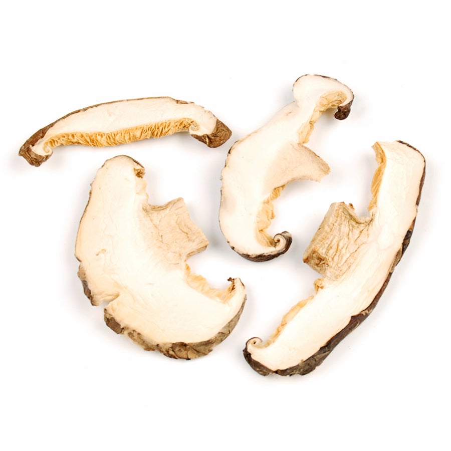 Mushrooms, Shiitake, Sliced, Dried,1 - 10 POUND