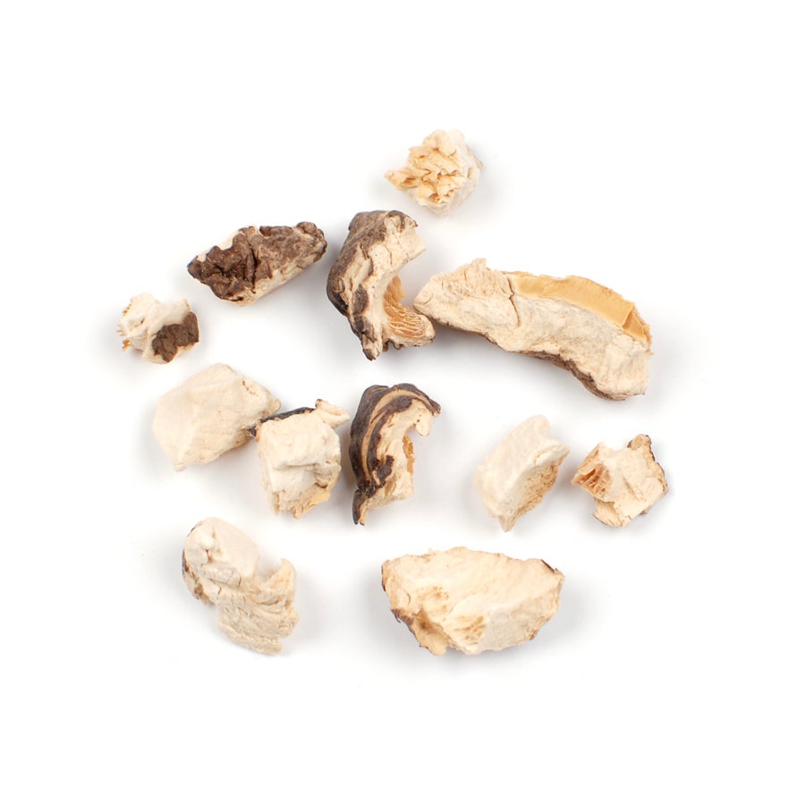 Mushrooms, Shitake, Kibbled, Dried,1 - 20 POUND
