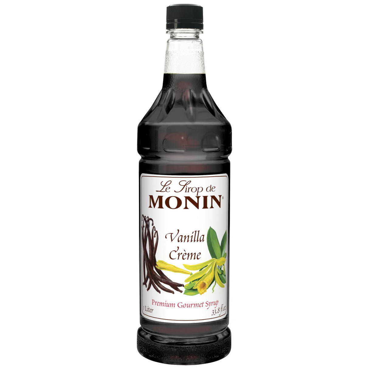 Beverage Syrup, Vanilla Creme, Plastic,4 - 1 LITER