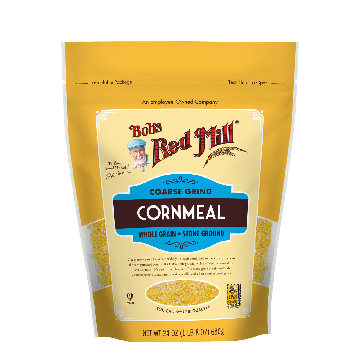 Meal, Corn, Coarse Ground,4 - 24 OUNCE