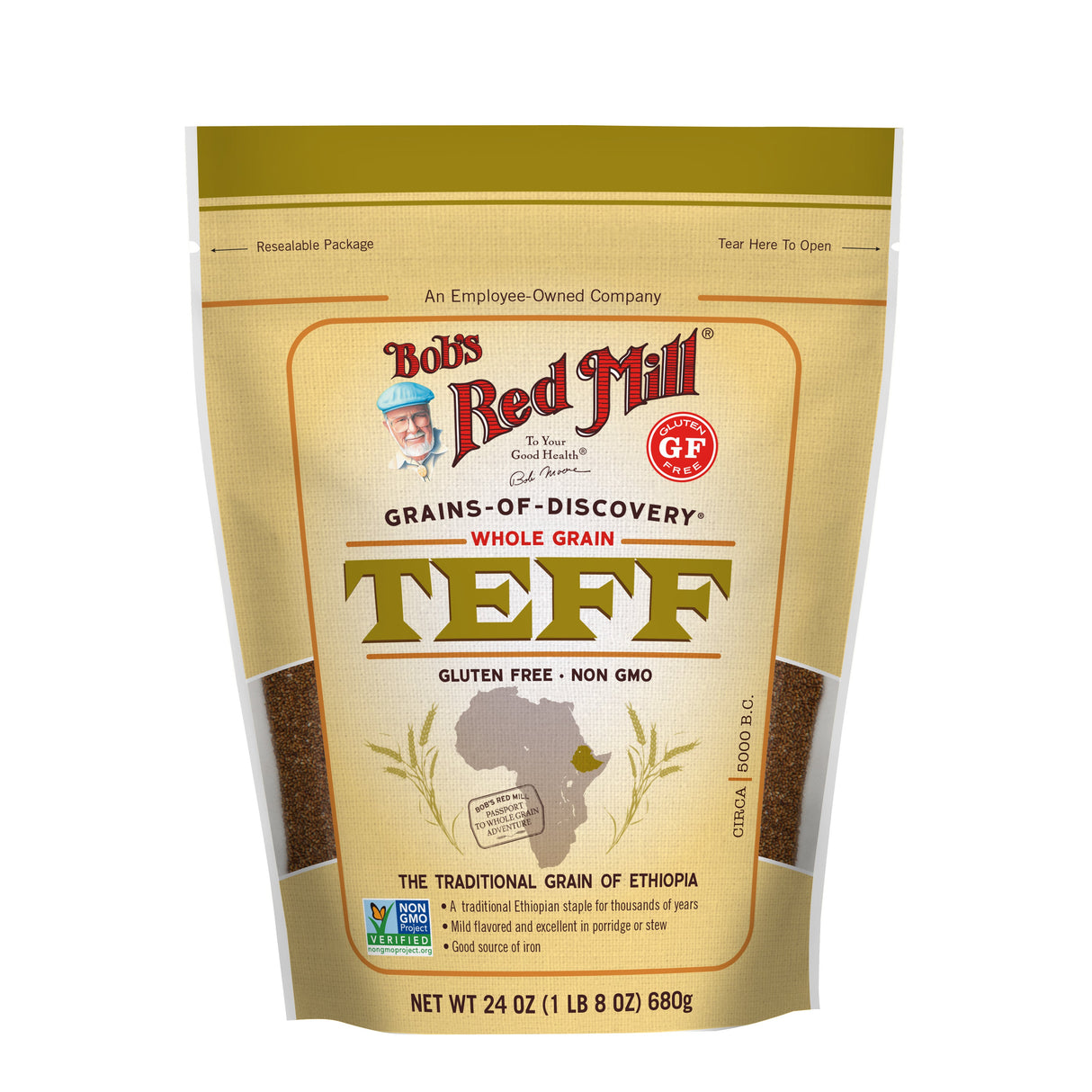 Teff,4 - 24 OUNCE