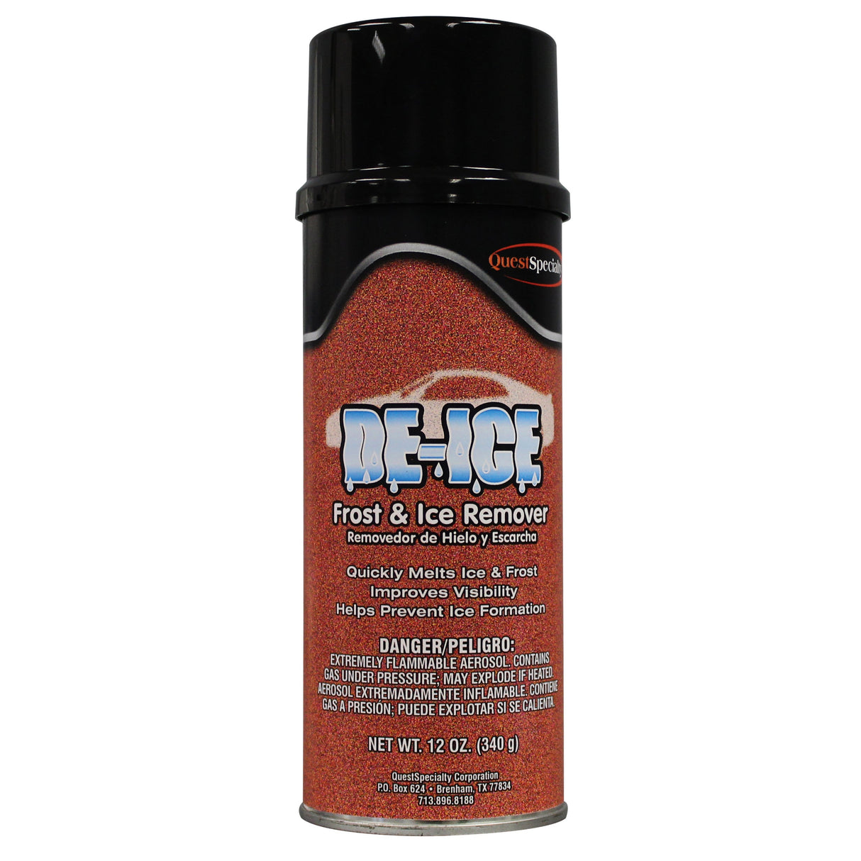 Frost & Ice Remover, De-Ice, Spray,12 - 12 OUNCE
