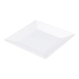 Plate, Medium, Voga Classic Melamine, 8 x 8 x 1 Inch, White, Square,1 - 4 COUNT