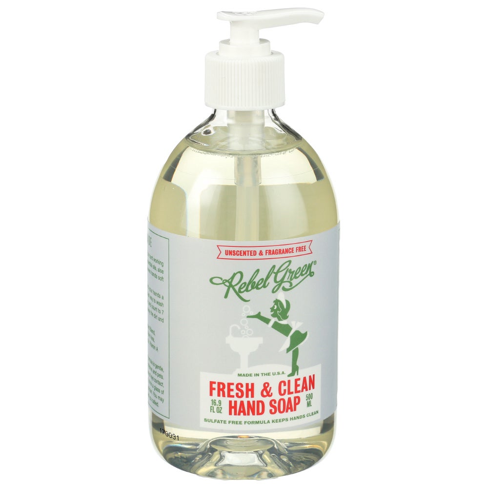 Hand Soap, Liquid, Refill, Fresh & Clean,4 - 16.9 FLUID