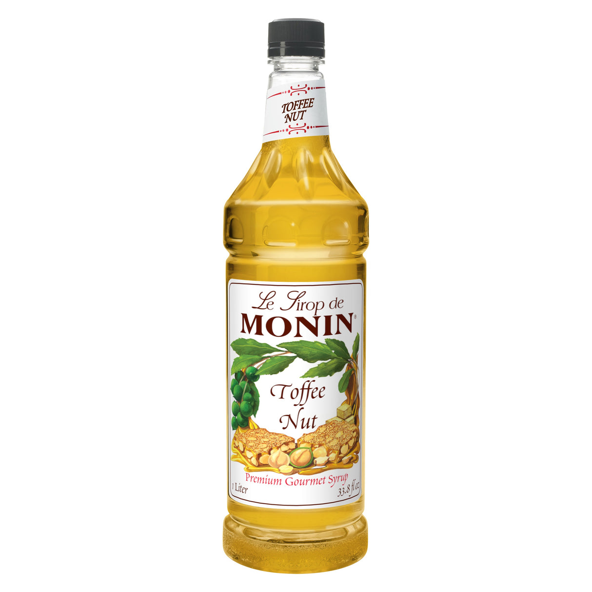 Beverage Syrup, Toffee Nut, Plastic,4 - 1 LITER