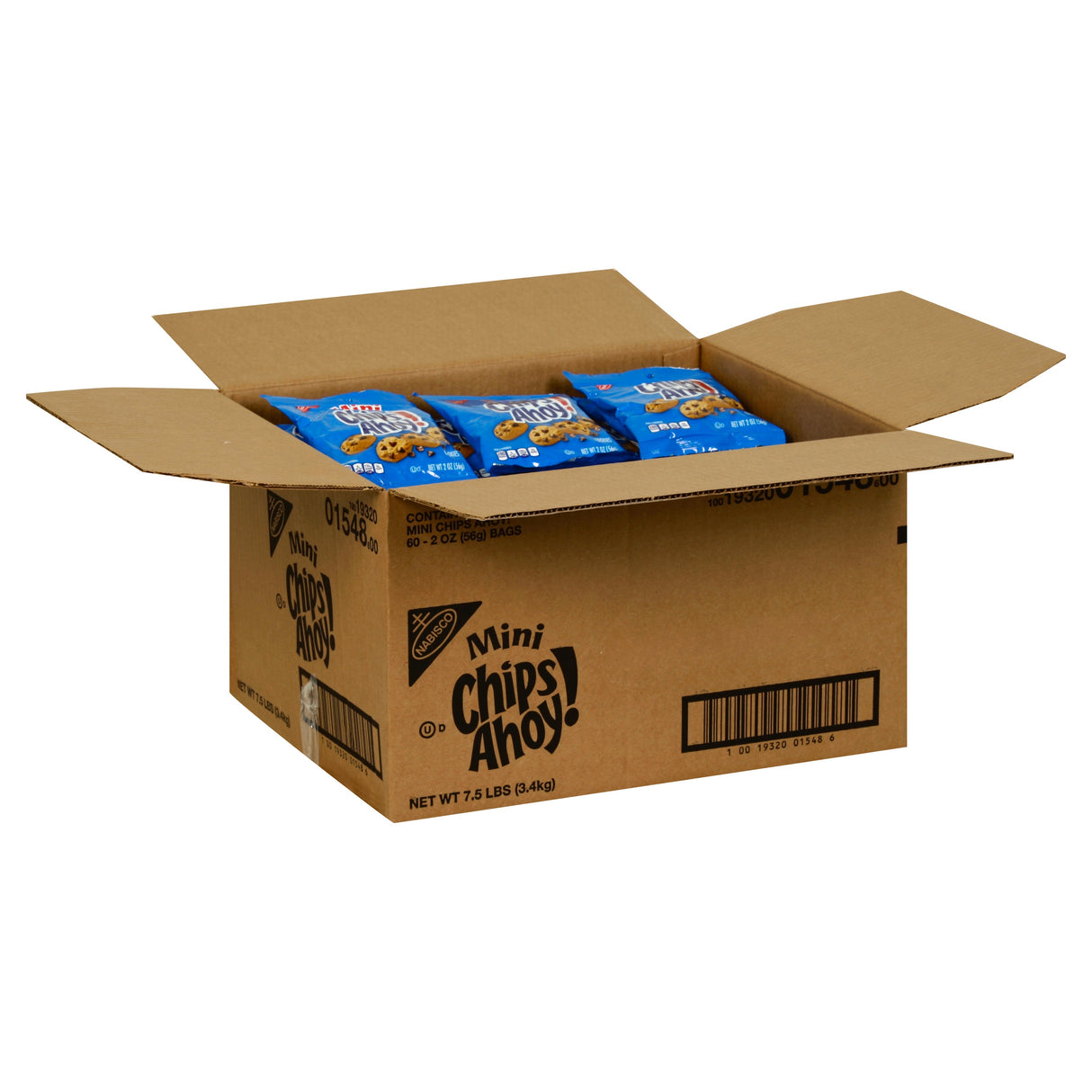 Cookies, Chocolate Chip, Single Serve,60 - 2 OUNCE