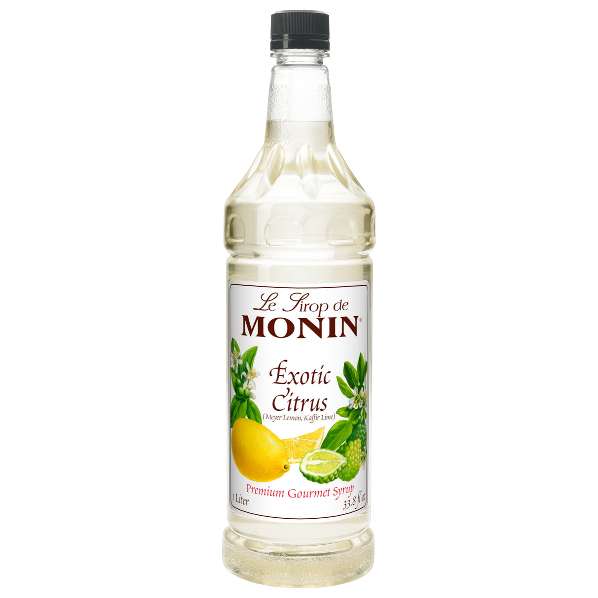 Beverage Syrup, Exotic Citrus, Plastic,4 - 1 LITER